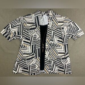 NY Collection Shirt SIZE 1X